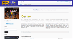 Desktop Screenshot of newsflash.co.za
