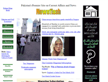 Tablet Screenshot of newsflash.com.pk